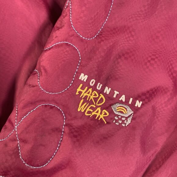 Mountain Hardwear Pimaloft Purple Gray Reversible Fill Zip Jacket Womens Size M - Picture 4 of 7